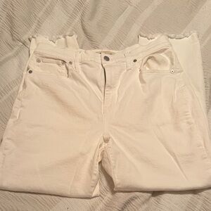 Madewell High-Rise Slim Crop Boyjean